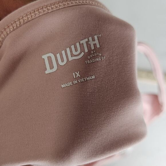 Duluth Trading Co Pink Sports Bra 1X - Picture 4 of 4